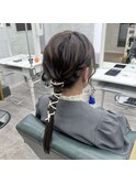 ローポニーアレンジ