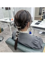 リミットバイアフィナー 大宮店(limit by Afinar) ローポニーアレンジ