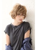 BERRY＿大人かわいい＿フリンジウェーブ＿ココアブラウン＿前髪