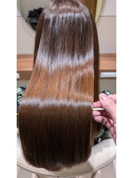 サロウィン 鹿児島天文館店(SALOWIN) 美髪ストレートイメチェン髪質改善チェリーブラウンワインレッド