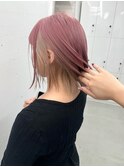 JILL STUDIO インナーカラー/ミルクティーベージュ/くすみピンク