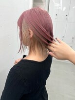 ジルスタジオ(JILL STUDIO) JILL STUDIO インナーカラー/ミルクティーベージュ/くすみピンク