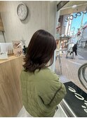 セミロングナチュラルベージュ