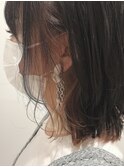 インナーカラーオレンジ