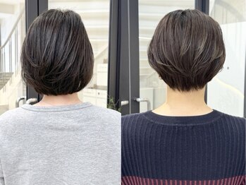 エブリ(evri)の写真/垢抜けショート/ボブは「evri」にお任せ！家でも簡単にセットできる扱いやすいスタイルをご提案◎[静岡駅］