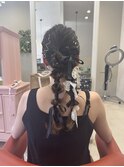 大人の甘辛リボンツインテール