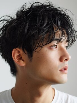 レッグスタンド 上大岡店(LegStand) パーマスタイル[メンズカット/ヘッドスパ/マッサージ/眉毛/韓国]