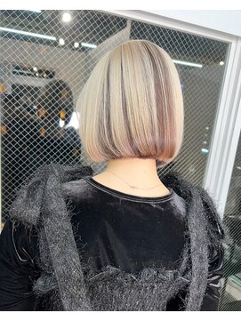 ラニヘアサロン(lani hair salon) ブロックカラー/ブロンド/デザインカラー/ハイトーン/ブリーチ