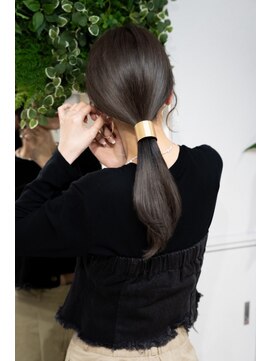アリー 原宿 表参道(ALLY) ALLY宍戸 髪質改善×ブリーチなしグレージュカラー