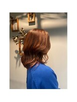 アイス 門前仲町(ais) ハイライト+オレンジカラー