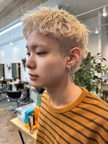 カノエ オム(canoe HOMME) ブリーチショートパーマ