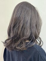 アニー 松戸(ANNI)&nbsp;外ハネボブ/美髪/ワイドバング/ホワイトブロンド/イメチェン