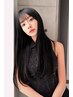 カット+BLACKカラー+魔法の最新美容マイクロバブル￥8,500