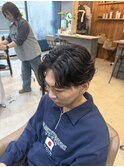 強めにかけるフェザーパーマ