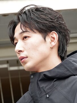 フィフス 札幌大通(fifth) 札幌フェザーパーマフェザーショートメンズパーマシャドウパーマ