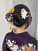 カチモリ×袴のお着付け