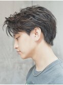 【option武蔵小杉】ショート×フェザーパーマ