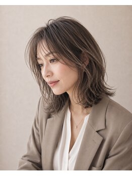 サロンドリップスの写真/白髪染めでも、明るくできる♪白髪をカバーしながら、好きな髪色を楽しめる。