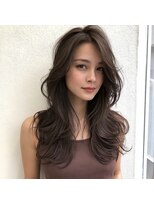 アンサ 城陽寺田店(ANSA)&nbsp;韓国風ヨシンモリ×艶感ダークグレージュ