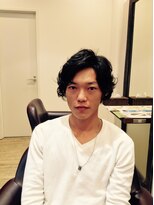 アリュール(Allure)&nbsp;男らしさに遊びをonしたパーマスタイル