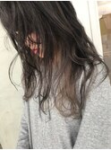 【NAiVE hair】暗めアッシュ×インナーカラー