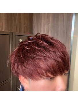 ヘアーアンドリラックス 十日市場店(hair & relax y-21) レッドマッシュ