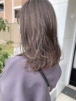 トリート 浦安店(TREAT)&nbsp;ロング×フォギーグレージュ_TREAT浦安