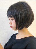 セットが簡単☆まとまりショートボブ