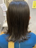 ヘアーサロン キー(Key) 上品でかわいい大人ダークカラー♪透明感グリーンブラック