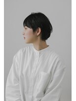 ハローデザイン ココニール(Hello Design Coconeel) モテショートボブ×ブルージュ/30代40代50代