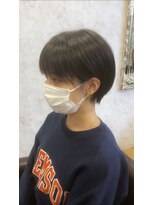 パルフェ ヘアー バイ オーク 九大学研都市(parfait hair byOAK)&nbsp;丸みが可愛い！マッシュショート