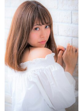 ソア 武蔵小杉(SOAR) イメチェン前髪くびれイヤリングカラーのラベンダーカラー