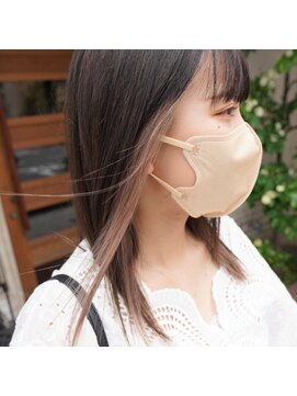 ボアップ 松山店(boappu) #インナーカラー#インナーカラーベージュ#インナーミルクティー