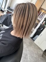 ラフ 難波店(LAFF)&nbsp;【ベージュバレイヤージュ (※ブリーチ2回必須 !! ) 】