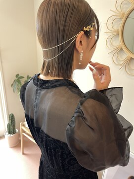 ミテ(mite) ボブアレンジ/ヘアアレンジ/結婚式セット