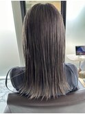 外国人風大人セミボブベース♪アッシュグレージュ
