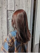 アン(Hair make un)&nbsp;ピンクパープルカラー