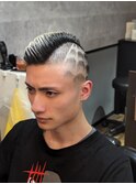 Grow hair works tokyo/  レザーアート