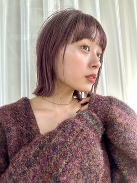 ディッセンバー 神宮前(December) 紫カラー/ぶどうカラー/パープルカラー/ブリーチカラー/渋谷