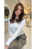 韓国/かわいい顔まわりスタイル
