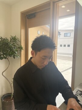 ドットサイン(.CYEN) スパイキーショート　メンズカット