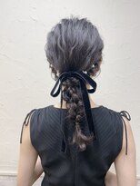 編み下ろしアレンジ　momoko