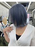 【LINOET 名古屋】佐藤まいら　ブルーシルバー