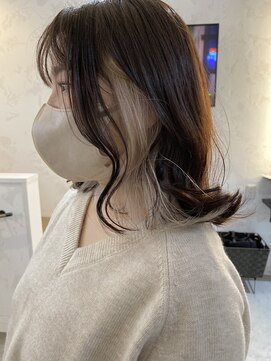 プルメリアドット(Plumeria.) インナーホワイティー