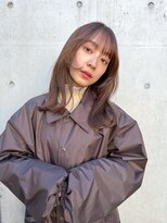 クク(coucou)&nbsp;シースルーバング×くびれ×外ハネ