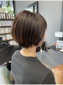 40代50代60代大人可愛いショートボブ/丸みショートボブ
