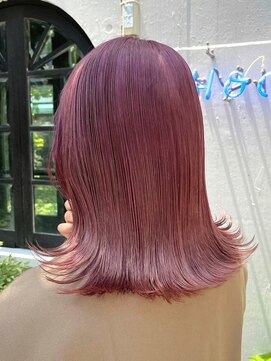 ホーム(HOME) コットンピンク/ダブルカラー/ブリーチ/髪質改善/下北沢