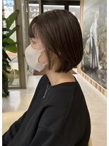 ルシードスタイルレーヴ(LUCIDO STYLE REVE)&nbsp;前髪ありボブスタイル