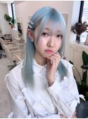 縮毛矯正履歴でも◎髪質改善ダブルカラーカット【神栖美容室】