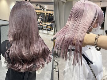 ムク 横浜店(muku)の写真/ブリーチ/カラー傷んでしまった髪も髪質改善トリートメントで内側からうる艶へ＊〔ダブルカラー/横浜駅〕